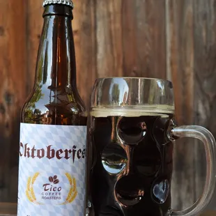 Oktoberfest cold brew coffee, simple delicious!