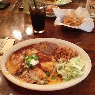 The potato enchilada