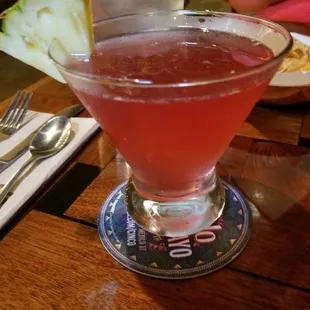 Pineapple Cosmo tasty!