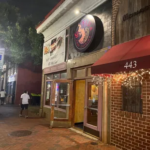 the rest looks outside