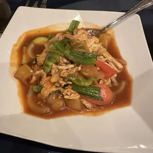 Sweet and sour chicken