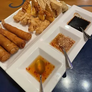 Combination appitizer.