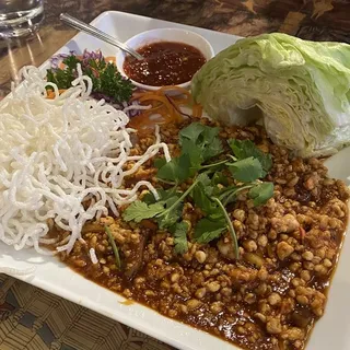 Chicken Lettuce Wrap
