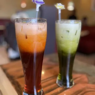 Thai Iced Tea &amp; Thai Iced Green Tea