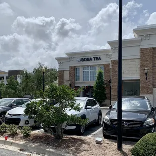 From the parking lot