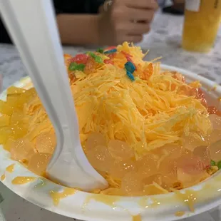 Mango mian mian ice cream
