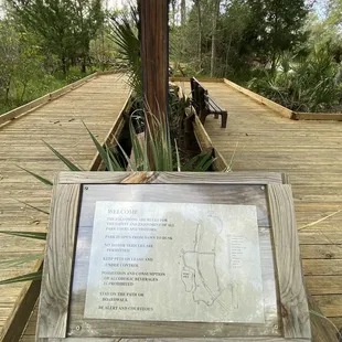Map of the preserve
