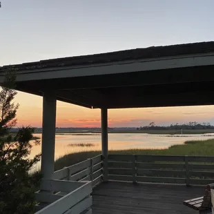 Plenty of other spots to see the sunset aside from the crowded pier