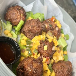 Conch fritters