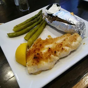 Baked Haddock