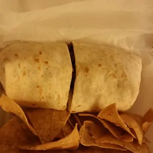 Huge burrito