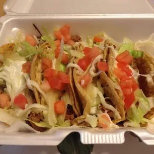 Steak Tacos, American Style.