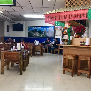 It's certainly casual, but come with an appetite. December 2017.