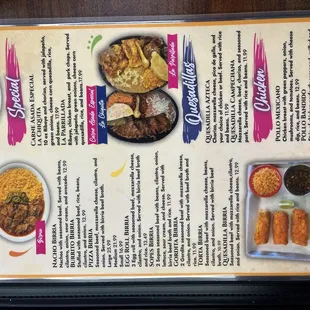 ramen and noodles, menu