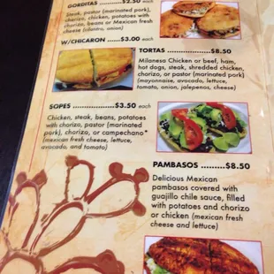 menu page 1