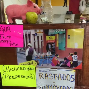 raspados, chamoyada, tacos and more