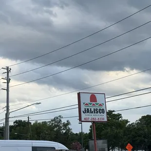 outside