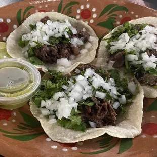Tacos Barbacoa