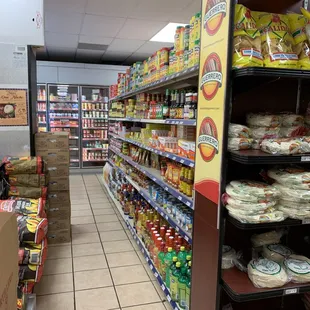  a view of a grocery store