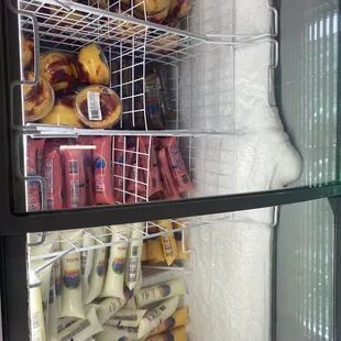 the inside of a refrigerator