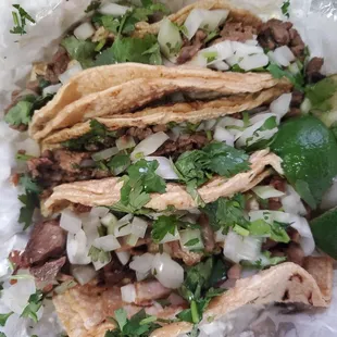 Asada and carnitas were really good