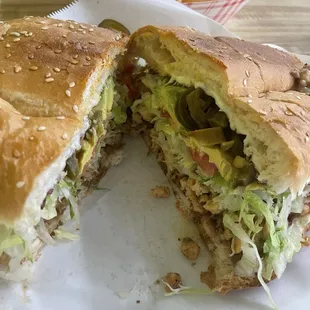 Chicken torta