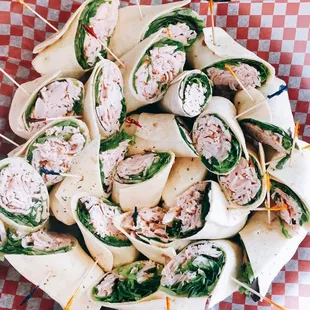 Turkey Wrap Platter