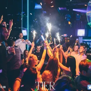 Bottle service presentation
