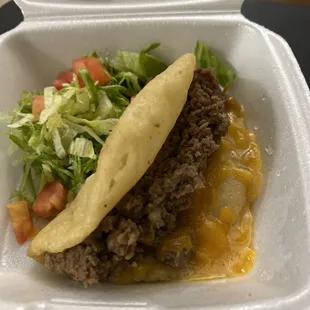 Puffy taco