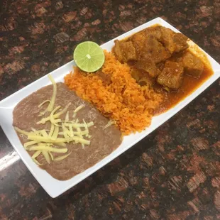 Costillas de puerco en salsa roja,, no te quedes con las ganas!