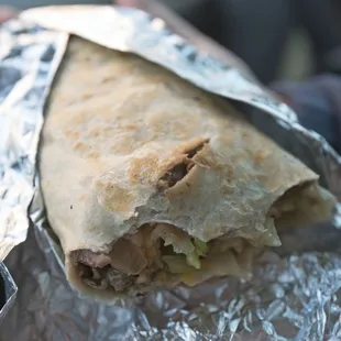 Fajita burrito