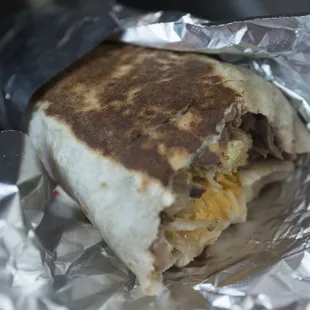 lengua burrito with no rice