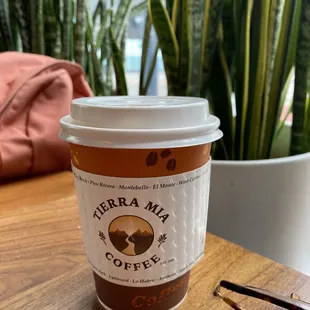 small lavender latte (hot)