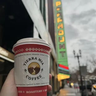 Small Hot Horchata Latte