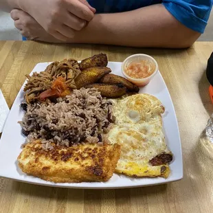 Breakfast with the beef.