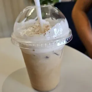 Caramel mach blended