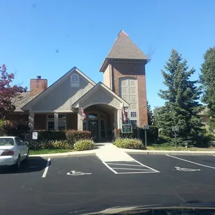 The leasing office and rec center