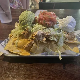 Chicken nachos