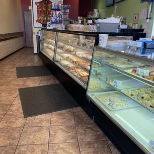Inside of bakery