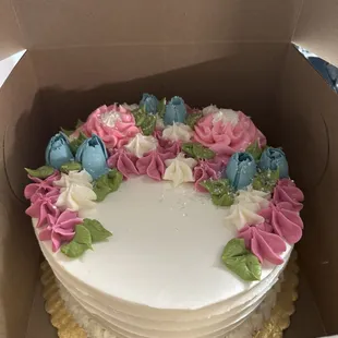 Individual White Cake