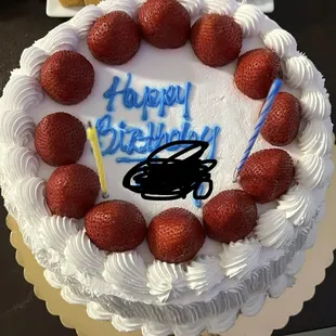 Their classic strawberry shortcake