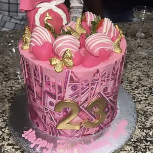 This was the cake they made! Absolutely superb