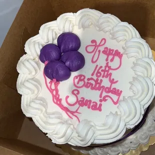 9&quot; Birthday Cake