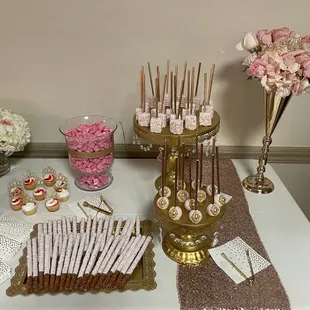 Amazing work by Tiffany! Squeezing me last minute and doing a fabulous job of deliciousness treats for my family's special event.