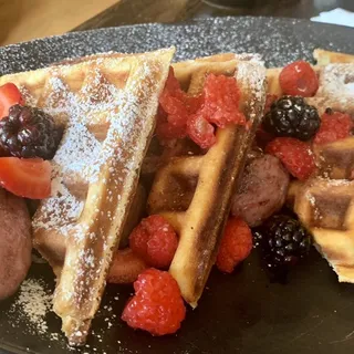 Sausage and Waffle