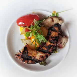 Grilled octopus