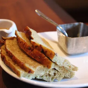 Pomegranite Foccacia with Pomegranite Molasses and Olive Oil
