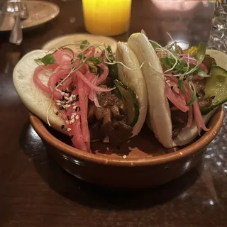 Korean Barbecue Mushroom Bao Buns