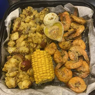1/2 lb Baked Shrimp