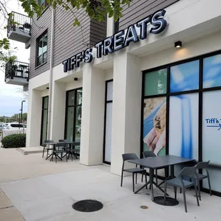 the outside of the store